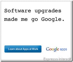 Publicité Google - Google Apps