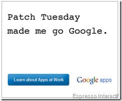 Publicité Google - Google Apps
