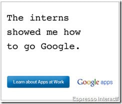 Publicité Google - Google Apps