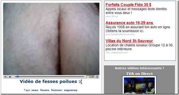 contenu problematique publicité