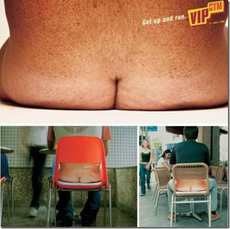 Get Up and Run Chair Posters