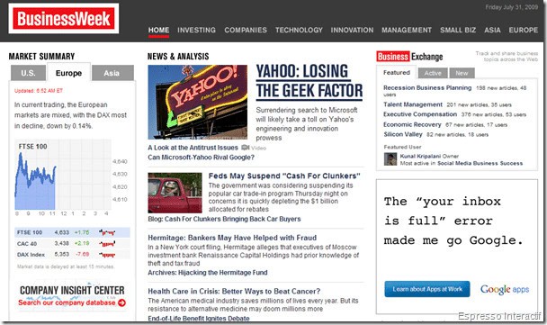 BusinessWeek - Publicité Google