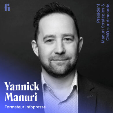 Yannick Manuri. Formateur Infopresse - Programme Direction Marketing